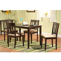 Stratton 5 Piece Dining Room Table And Chairs Kitchen Dining Set Wood 