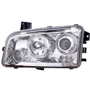 Dodge Charger Projector Halo Chrome Clear Headlight Assembly   (Sold 