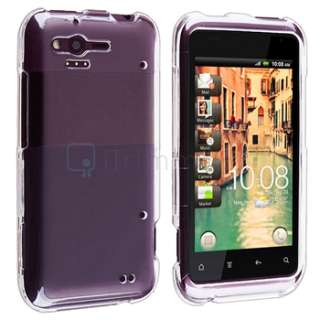 For Verizon HTC Rhyme Hard Case Cover Phone Transparent Clear  