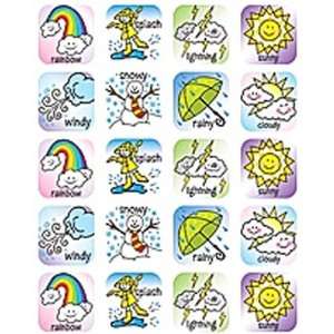  Weather 2 Stickers 120 Stks