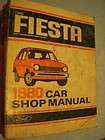 1980 Ford Fiesta built in Germany Car Shop Manual Book