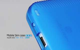TPU Soft Skin cover case + LCD Guard for Huawei Honor U8860 Mercury 