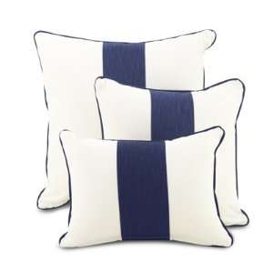 Oilo Pillow   Band   Cobalt Blue, 20x20 