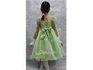 Green Polka Wedding Flower Girls Dress Pageant Gown Size 10 Age 9 11 