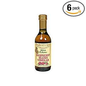 Alessi Vinegar, Wht Blsm Rasp, 8.50 Ounce (Pack of 6)  