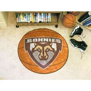  Saint Bonaventure Bonnies NCAA Basketball Round Floor Mat 