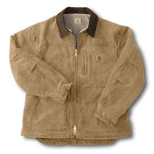 Carhartt Mens SANDSTONE RIDGE Jacket # C61 SHERPA LINED Durable SIZES 