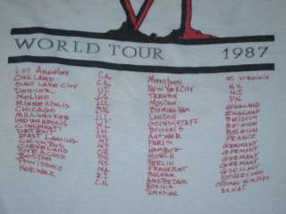 1987 CIRCLE JERKS VINTAGE TOUR T SHIRT OG BAD OTIS LIMITED RUN RARE 