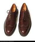 New J.M. WESTON Brown Leather Men’s Wingtip Oxford Dress Shoes 9E