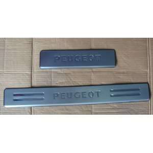  Chrome Door Sills For Peugeot 206 