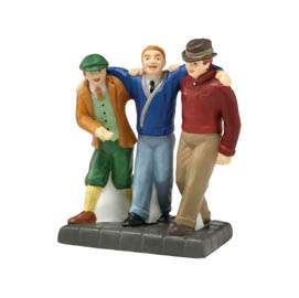 Dept 56 Christmas in the City UPTOWN BOYS New  