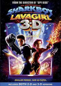Adventures of Sharkboy and Lava Girl in 3 D DVD, 2011  