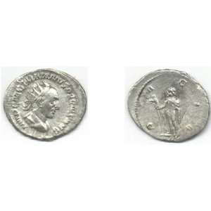 Ancient Rome Trajan Decius (249 251 CE) Silver Antoninianus, RSC 13