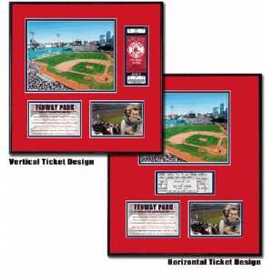   Red Sox   Fenway Park   Ballpark Ticket Frame