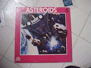 Atari Asteroids Vinyl LP 1982 Kid Stuff Vocoder Funk  