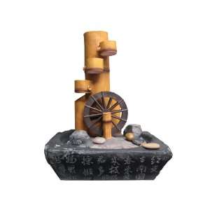   Cascade with Wheel Indoor Table Top Water Fountain