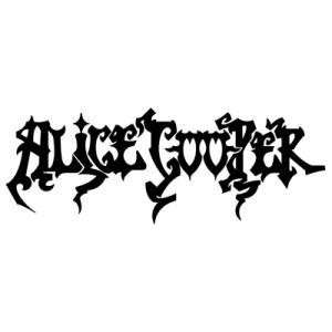  ALICE COOPER BAND WHITE LOGO DECAL STICKER Everything 