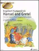 Hansel and Gretel Easy Piano Sheet Music Song Book NEW  