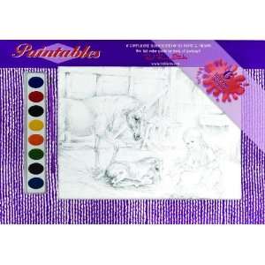    Perris Leather Horses Paint Set   One Size