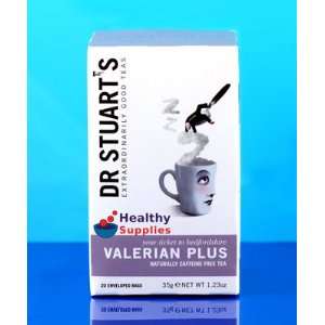  Dr Stuarts Valerian Plus Caffeine Free Tea   20 Teabags 