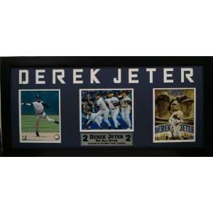  Derek Jeter Three 8 x 10 Photograph Including Three 