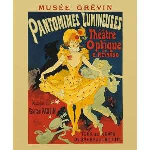  Jules Cheret   Pantomimes Lumineuses Canvas