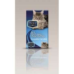  Premium Choice All Natural Unscented Scoopable Cat Litter 