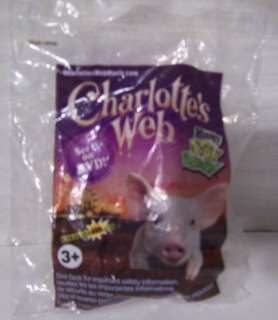 Wendys Kids Meal Toy~Charlottes Web   Gray Lamb~NIP  