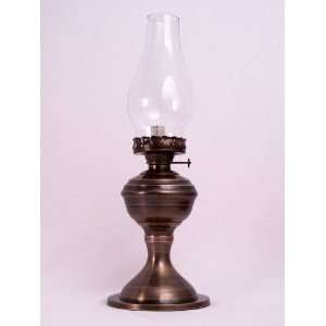  Antique Brass Table Oil Lantern 17     Nautical 