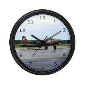   Boeing B17 Flying Fortress Military Wall Clock by  Home