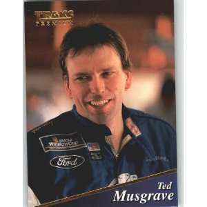  1994 Traks Premium #16 Ted Musgrave   NASCAR Trading Cards 