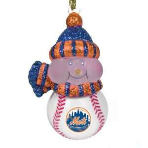  New York Mets All Star Light Up Ornament Set Of 3