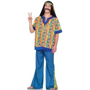 Lets Party By Forum Novelties Inc Far Out Man Adult Costume / Brown 