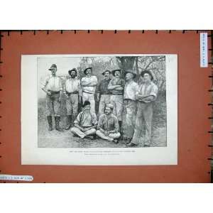  1894 Major Allan Wilson Comrades Matabili War Soldiers 