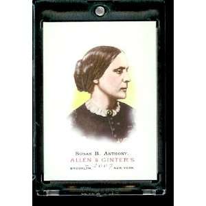  2007 Topps Allen & Ginter # 24 Susan B. Anthony Baseball 