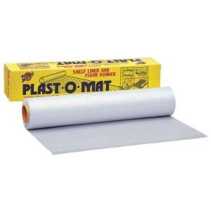 Warp Brothers PM 50 W Opaque White Plast O Mat Ribbed Flooring Runner 