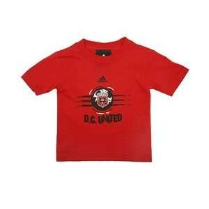  adidas D.C. United Toddler Mind Over Matter Tee   Red 3T 