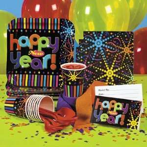 Bright New Years Basic Party Pack   Tableware & Tableware Sets