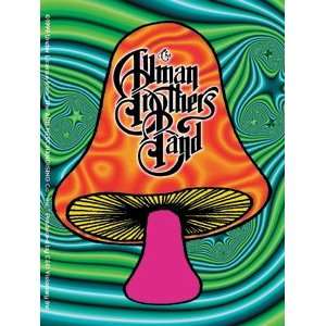 Allman Brothers Shroom Sticker S 0615