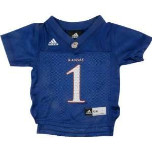 Kansas Jayhawks Infant Football Jersey Infant Royal #1 adidas Replica 