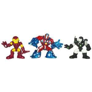   Super Hero Squad Movie Pack With Iron Man War Machine Toys & Games
