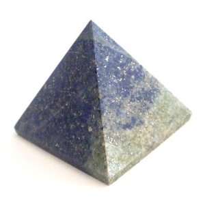 Lapis Pyramid 03 Blue Crystal Lazuli Stone Third Eye Chakra Pyschic 