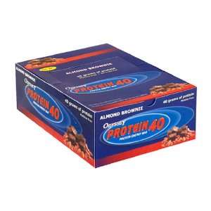  Premier Nutrition Odyssey Protein 40 Protein Energy Bar, Almond 