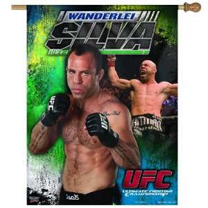  UFC Wanderlei Silva Vertical Flag (27x37 Inch) Sports 