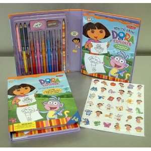  Dora the Explorer Drawing Book and Kit Toys & Games