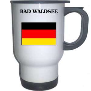  Germany   BAD WALDSEE White Stainless Steel Mug 