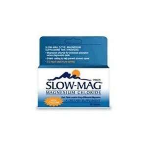  Slow Mag Magnesium Chloride Plus Calcium Tablets 60 
