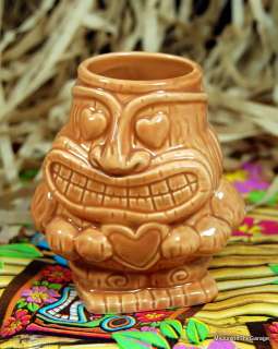 Loki Moki Love Hawaiian Ceramic Tiki Mug  