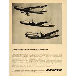  1949 Ad Boeing B 47 Jet Bomber B 50 Superfortress C 97 