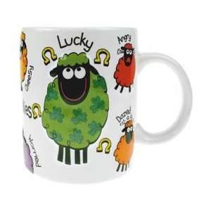  Dublin Gifts Wacky Woollies Embossed Mug; 6 Items/Order 